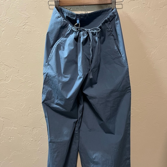 SKIMS Slate Blue Wide-Leg Pants - Picture 6 of 7